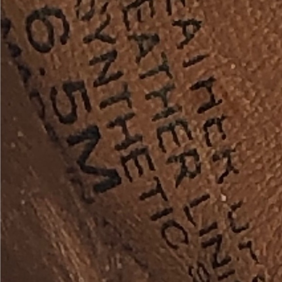 Tory Burch Eddie Tan Leather Ballet Flats Shoes Women’s Size 6.5 flaws - Picture 11 of 16